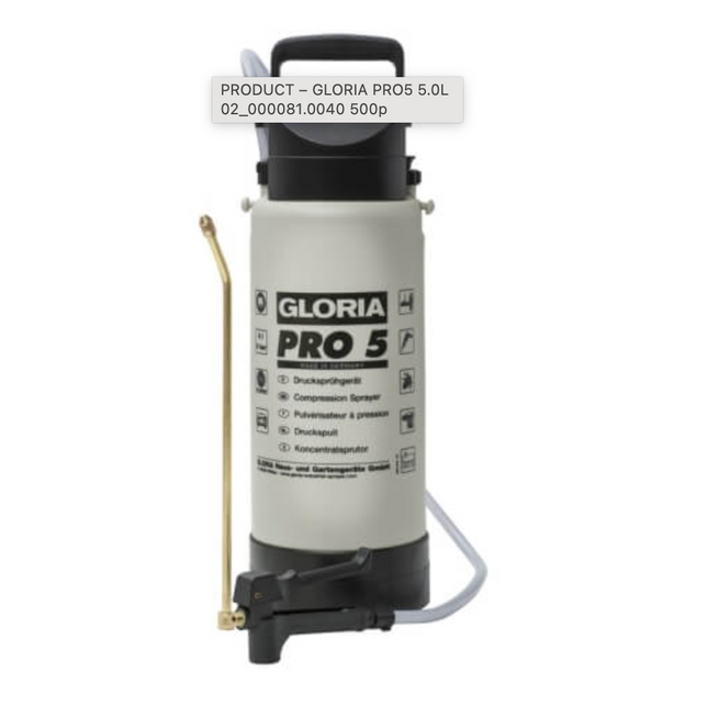 Gloria Pro 5 Applicator Pump